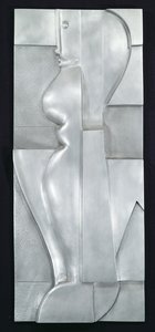 救济H.摘要图，1919年（铝） 作者 奥斯卡·施勒默（Oskar Schlemmer）