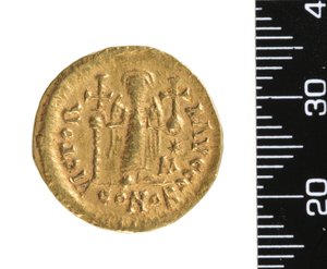 硬币（反向）c.534-548（金） 作者 斜生的斜生的