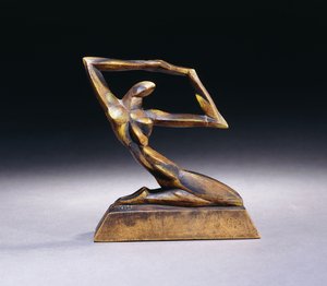 跪着跪于1920年 作者 奥斯瓦尔德·赫尔佐格（Oswald Herzog）