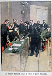 法国执法官Alphonse Bertillon，1899年