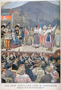 1900年，法国总统保罗·德斯香奈尔（Paul Deschanel）喜庆。 作者 奥斯瓦尔多·托法尼（Oswaldo Tofani）