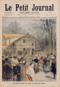 Jardin des Plantes的New Wildcat House，来自&39;Le Petit Journal&39;，1895年3月31日