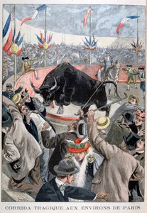 1899年，巴黎发生悲惨的斗牛事故 作者 奥斯瓦尔多·托法尼（Oswaldo Tofani）