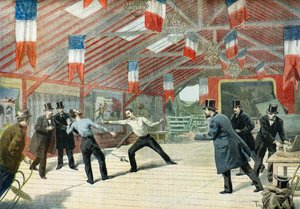 朱尔斯-伊波利特-佩尔彻逝世，1895 年（插图） 作者 奥斯瓦尔多·托法尼（Oswaldo Tofani）