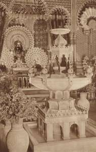 Moorish Kiosk，靠近巴伐利亚国王城堡林德霍夫