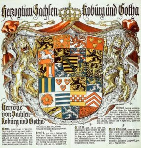Herzogtum Sachsen Koburg und Gotha Herzoge von Sachsen-Koburg und Gotha