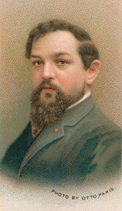 Claude Debussy 1862-1918 法国作曲家，1911年 作者 不明