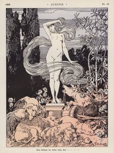 The Pure is All Pure (colour litho) 作者 奥托·塞兹（Otto Seitz）