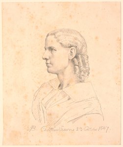 妇女肖像 作者 PC Skovgaard