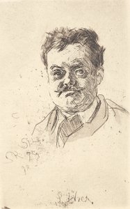 卡尔-洛赫肖像，正面 作者 Peder Severin Krøyer