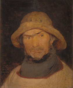霍恩贝克渔夫肖像 作者 Peder Severin Krøyer