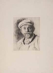 自画像 作者 Peder Severin Krøyer