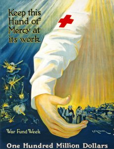 保持这个慈悲之手的工作，战争基金周，一亿美元，c.1917-20