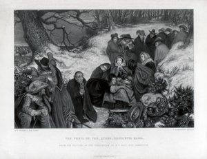 亨利埃塔·玛丽亚女王（Henrietta Maria）的危险，十九世纪 作者 P.莱特富特