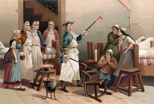 Boerhaave和Leyden医院里的女性