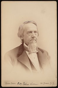Elias Loomis 1811-1889年的肖像，1883年至1889年间。 作者 帕克兄弟