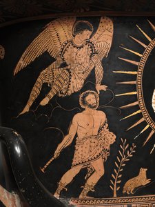 Lucanian Calyx-Krater，约公元前400年（陶器） 作者 画家波利科罗