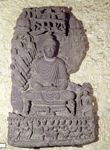坐禅修佛，1至4世纪 作者 巴基斯坦学校