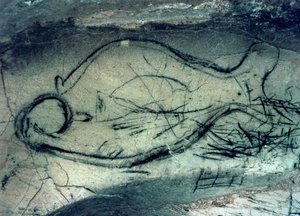 海洋人物，旧石器时代（约公元前 40000-12000 年）（照片）