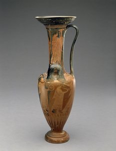 Loutrophoros Hydria婚礼游行，公元前480-460年（兵马俑） 作者 潘画家（到）