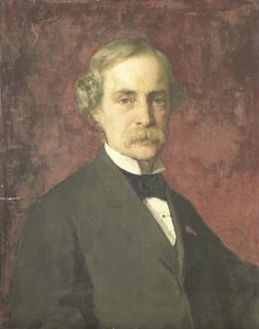 约翰·威廉·凯撒 (1813-1900)。 平面艺术家、雕刻学校和国立博物馆馆长 作者 潘塔莱昂·辛德勒