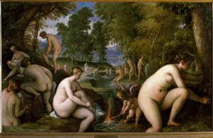 Amore letheo（裸女沐浴）（绘画