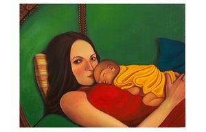 神话 10 号：阿喀琉斯，2025 年（木板油画） 作者 