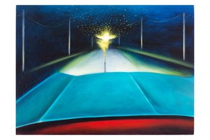 神话 9 号：尤利西斯，2025 年（木板油画） 作者 