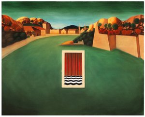 殉难前厅，2017（木板油画）