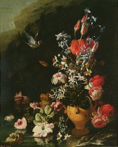 花的静物画
