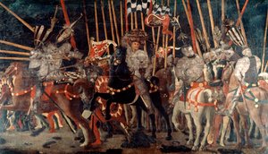 圣罗马诺战役，1432年c1435-1440 作者 保罗·乌切洛