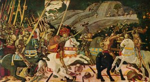 1909年，c1438年，圣罗马诺战役 作者 保罗·乌切洛