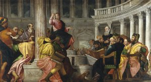 医生中的基督 作者 Paolo Veronese