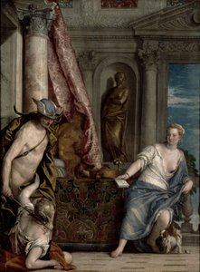 Hermes，Herse和Aglauros，第1576-84页 作者 保罗·韦罗内塞