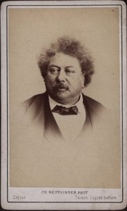 作者：大仲马（Alexandre Dumas père）1802-1870，约1868年。