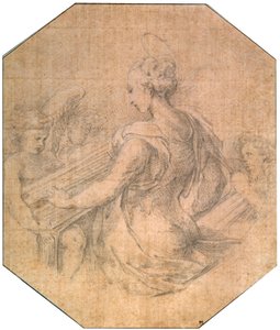 圣塞西莉亚（c1527-1530） 作者 帕玛强尼诺