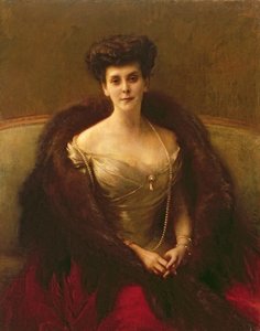 公主OV Paley（伯爵夫人Hohenfelsen）的肖像，1902-04
