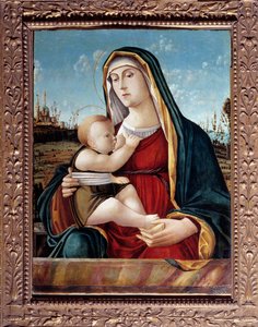 Madonna del Latte（绘画，c.1496-1504） 作者 威尼斯帕斯夸利纳（Pasqualina da Venezia）