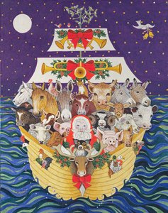 圣诞降临（布面油画） 作者 帕特·斯科特