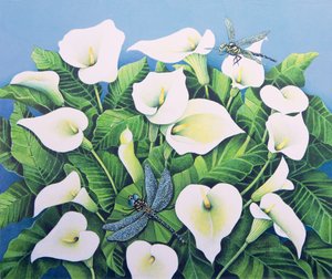 龙蝇（布面油画）