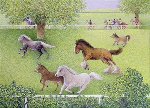 驰骋（布面油画） 作者 帕特·斯科特