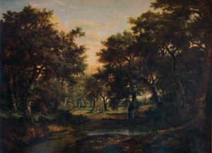 木头的边缘，c1824 作者 Patrick Nasmyth