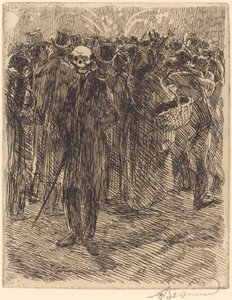 在人群中 Dans la foule, 1900. 作者 保罗·阿尔伯特·贝斯纳德