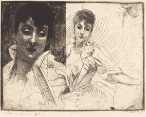 马德琳-勒梅尔，1900年。 作者 保罗·阿尔伯特·贝斯纳德