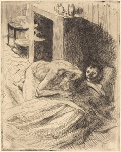 Misery La Misère，约1886年。 作者 保罗·阿尔伯特·贝斯纳德