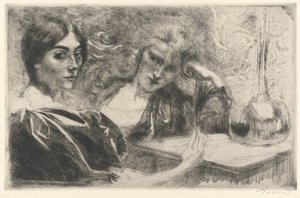 吗啡成瘾者 Morphinomanes, 1887. 作者 保罗·阿尔伯特·贝斯纳德
