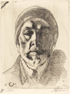 自画像》，1919年。 作者 保罗·阿尔伯特·贝斯纳德