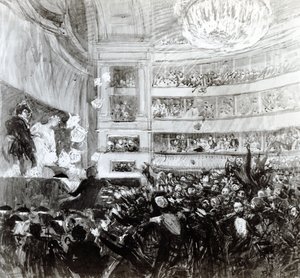 1909年2月25日，赫尔米尼战役于1840年2月25日在Comedie Francaise举行