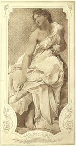 Terpsichore，合唱舞蹈的缪斯（照相凹版）