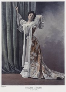 法国女演员Jeanne Cheirel（彩色照片）